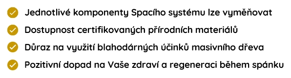 Klíčové benefity Spacího systému Eco od firmy Eurotest