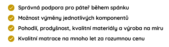 Proč je Spací systém ideální matrací pro Vaše děti?