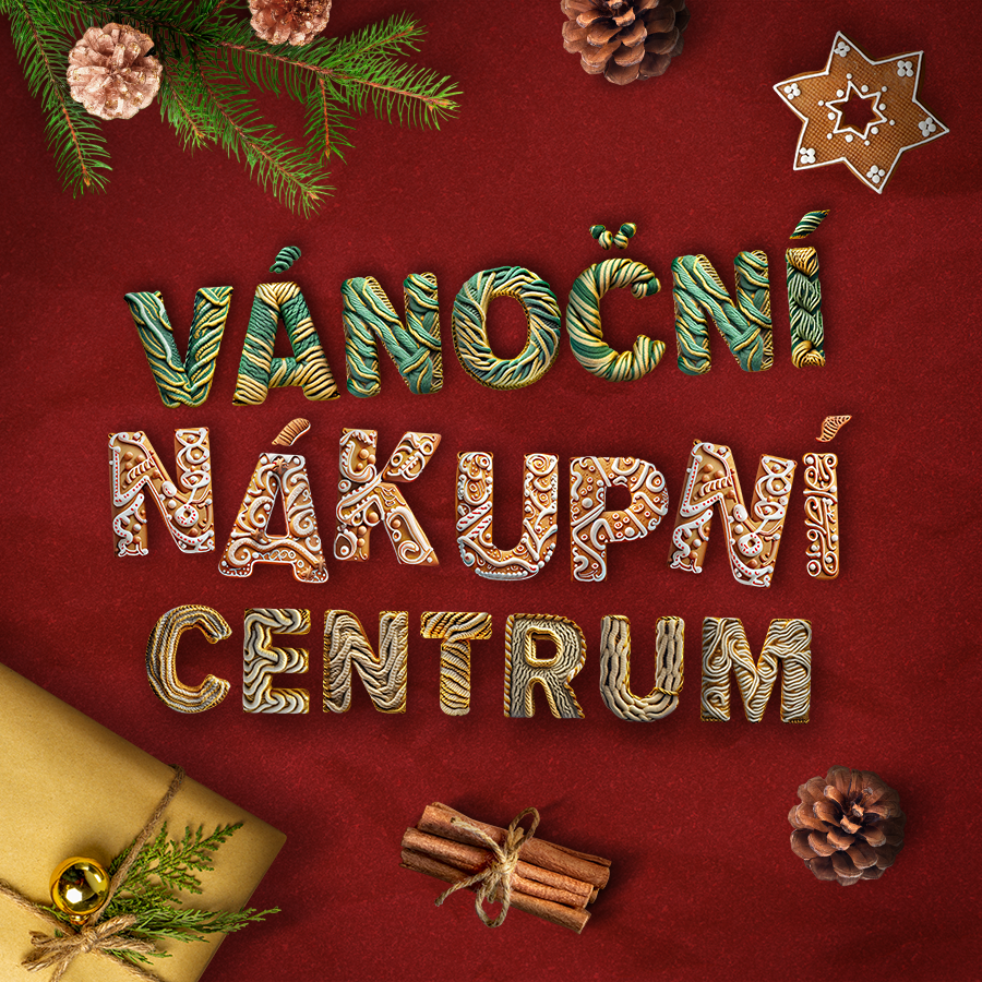 Vánoční nákupní centrum – Brno